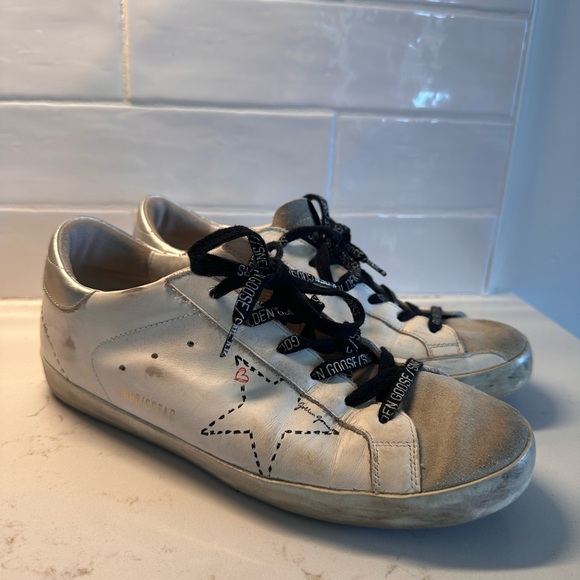 Golden Goose White Men's Sneakers - Picture 2 of 7